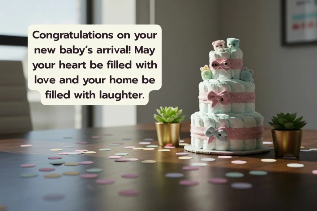 Baby Shower Wishes for Colleague