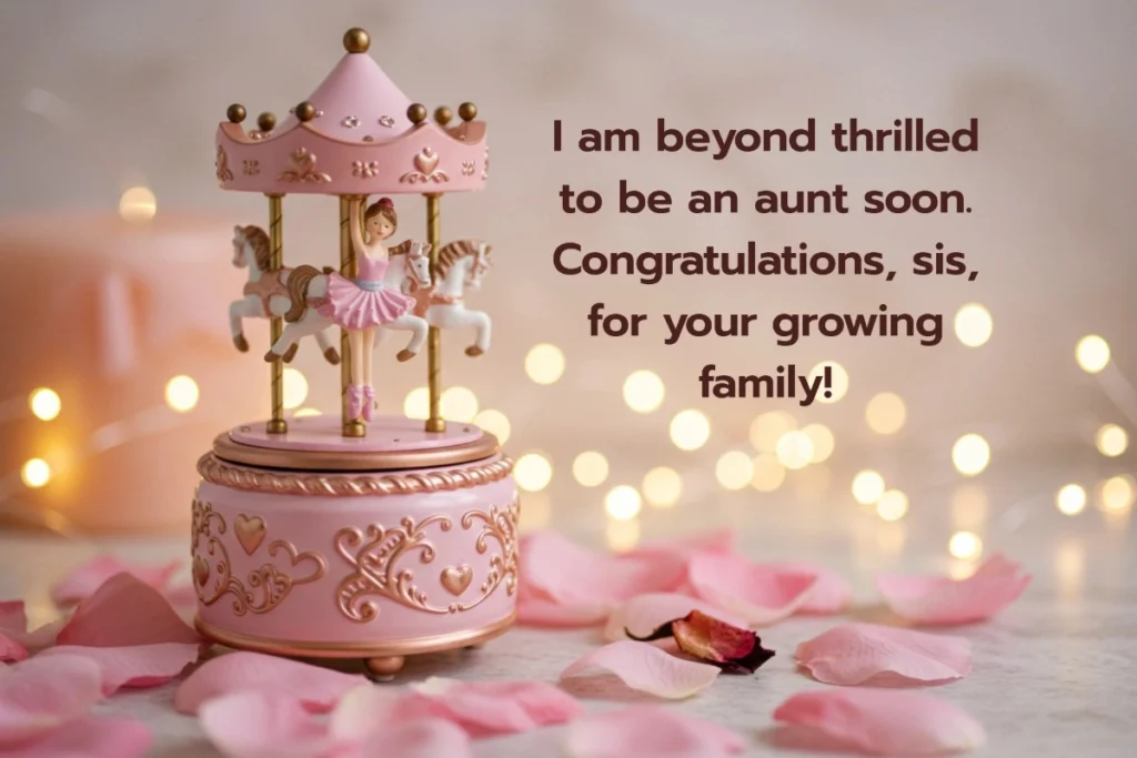 Baby Shower Wishes for Sister 