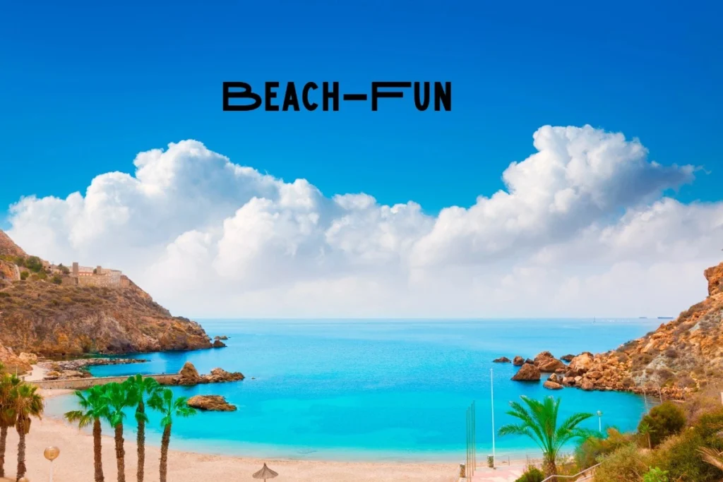 Beach Fun in cartagena colombia