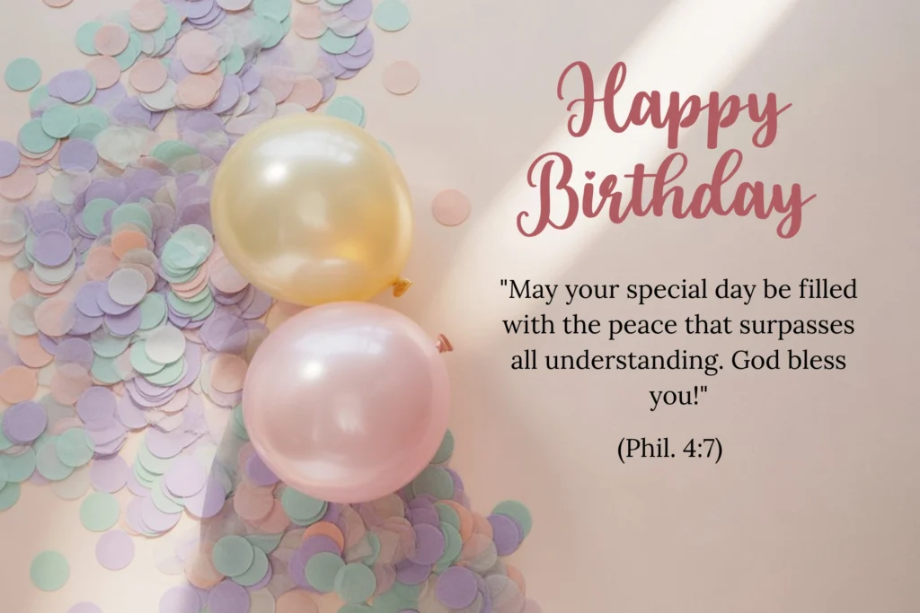 Bible Birthday Messages for a Dear Friend