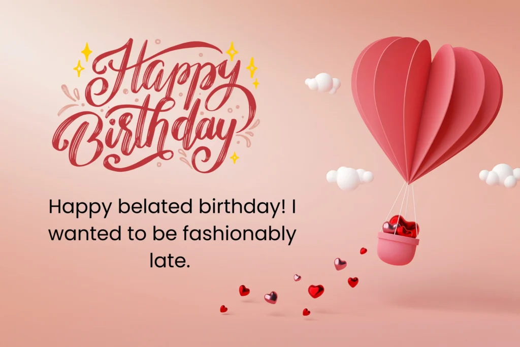 Last Minute Birthday Texts for Friends