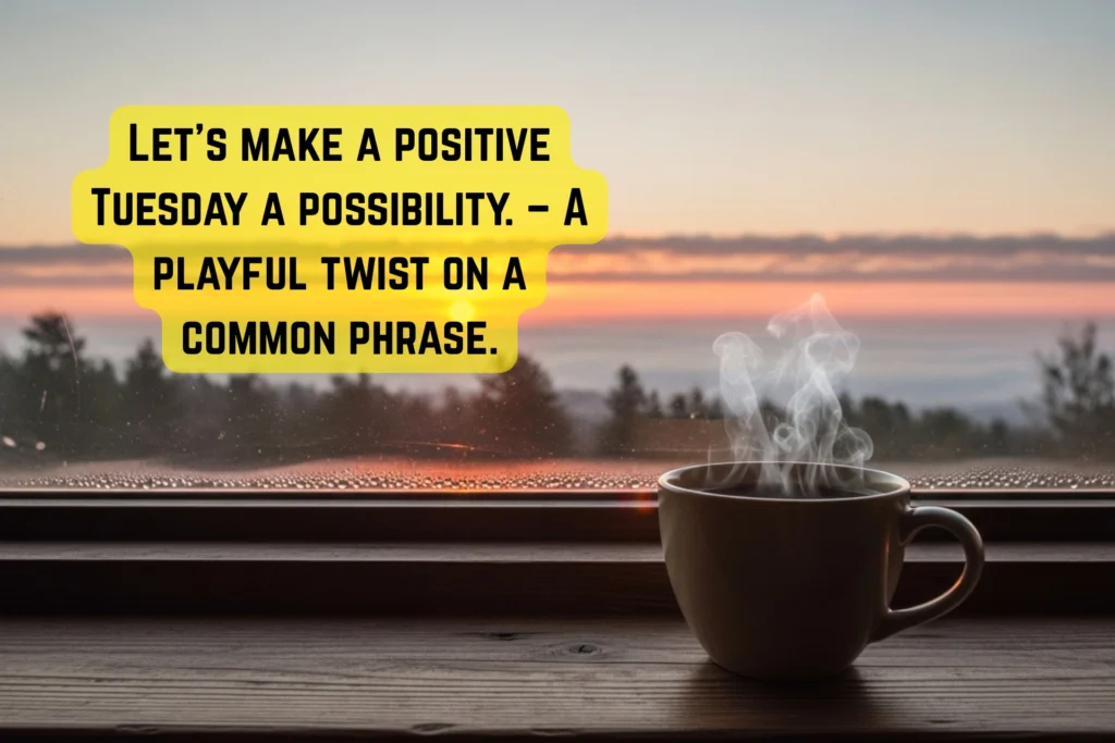 Positive Tuesday Quotes