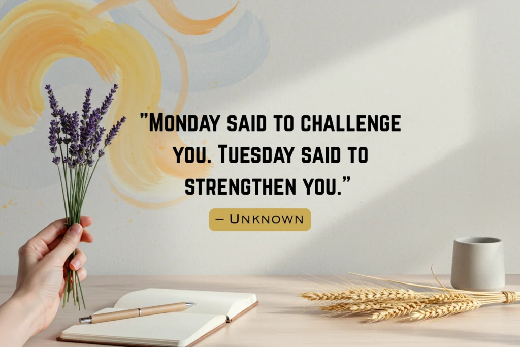 Tuesday Blessings and Quotes