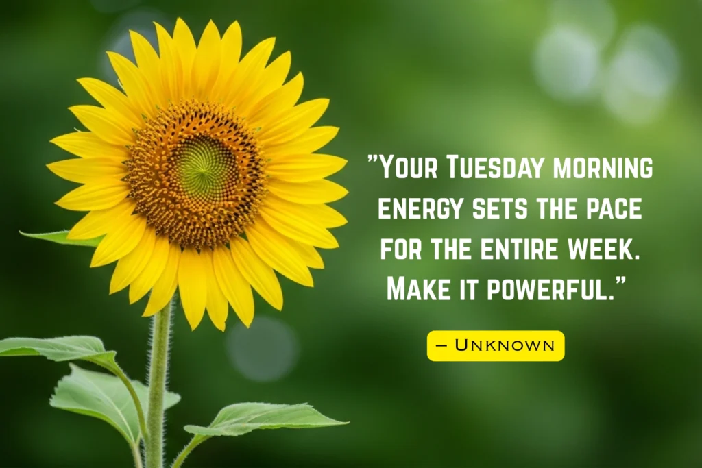 Tuesday Morning Inspirational Quotes