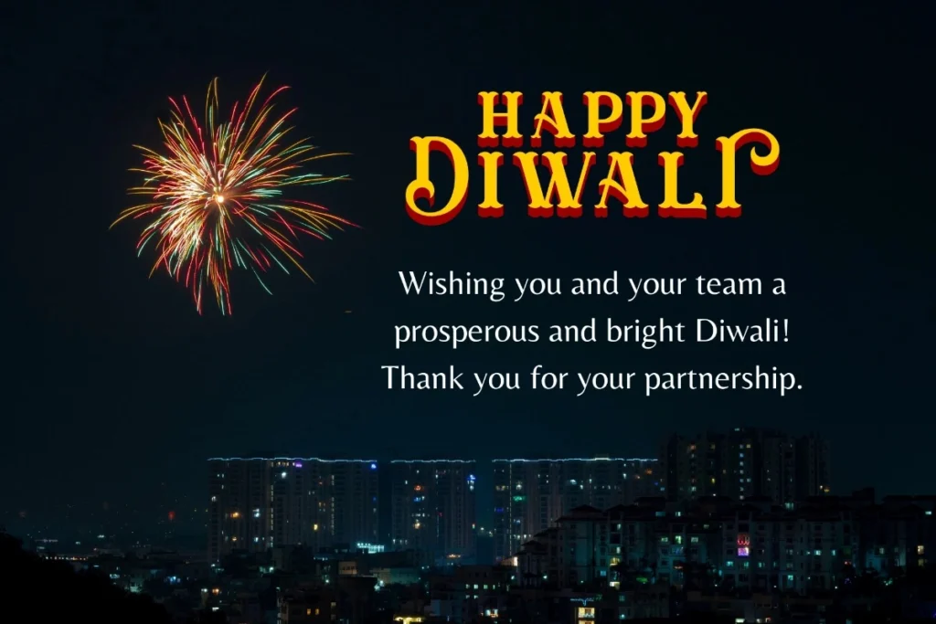 Diwali Wishes for Business Clients