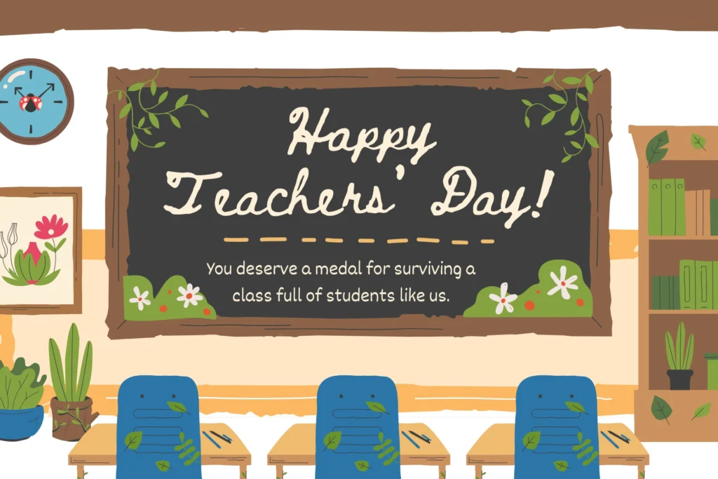 Funny Teachers Day Wishes
