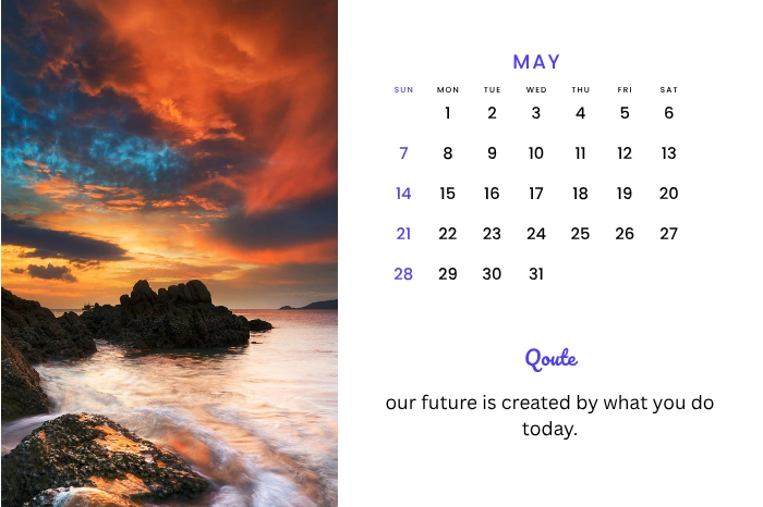 Motivational One-Line Quotes for Desk Calendar 