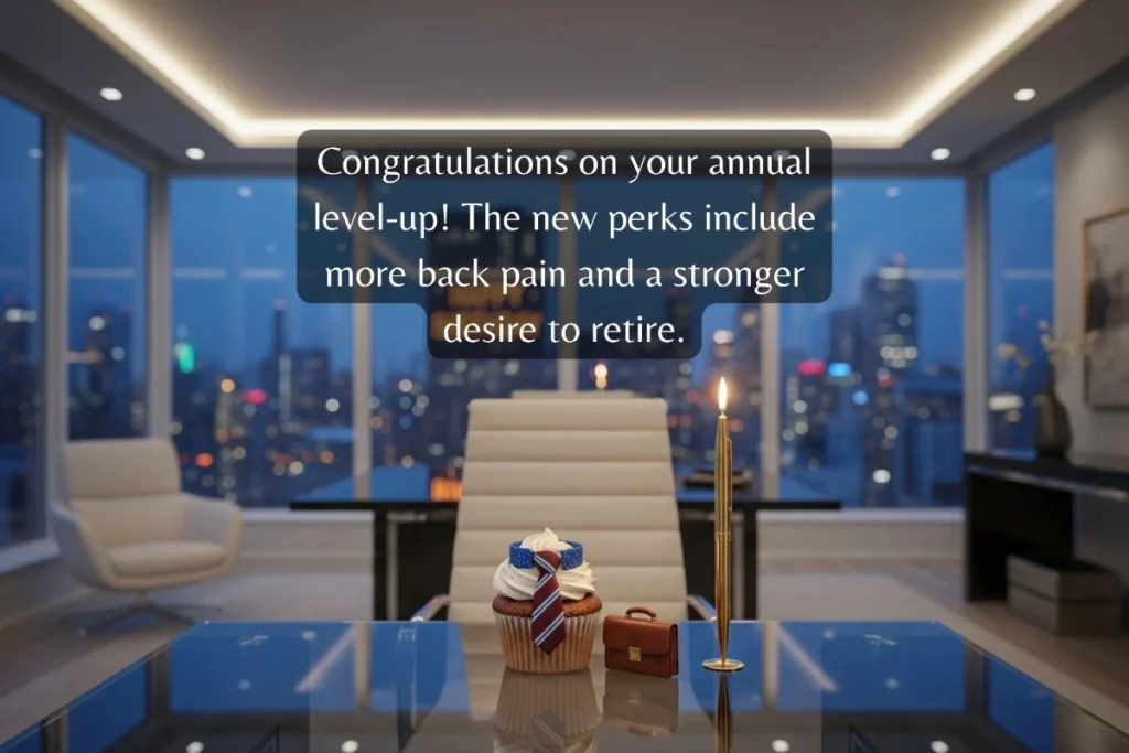 Sarcastic Birthday Messages for Coworkers