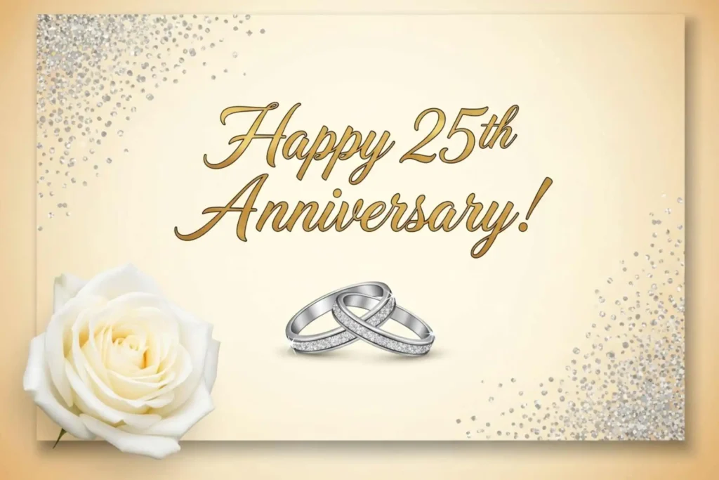 25th Anniversary Wishes