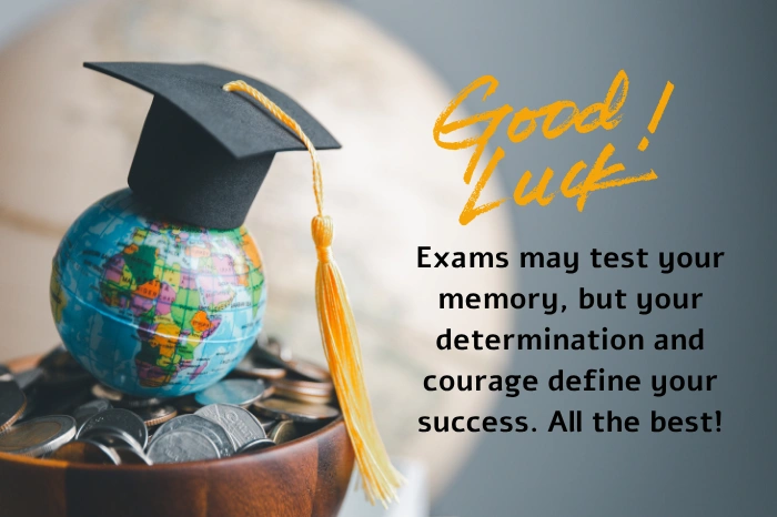 Best Wishes for Exam for Students