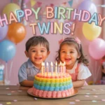 Birthday Wishes for Twins
