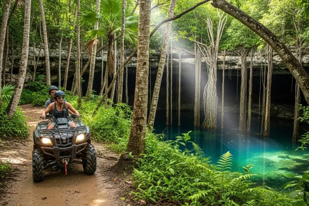 Go on the Tulum ATV Cenote Adventure