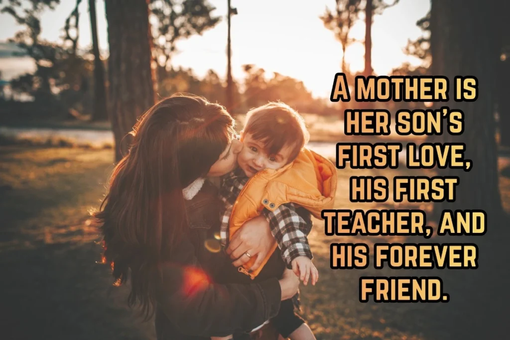 Love Quotes for Mother from Son