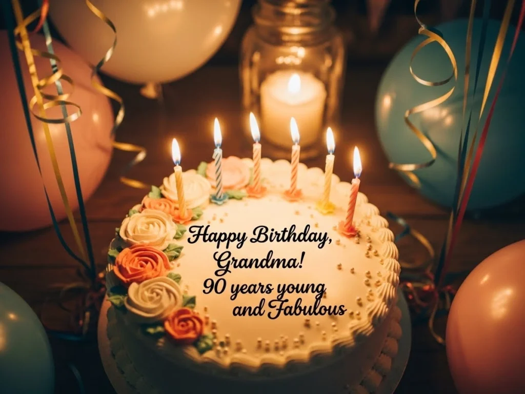 Birthday Wishes for Grandma 90th Birthday