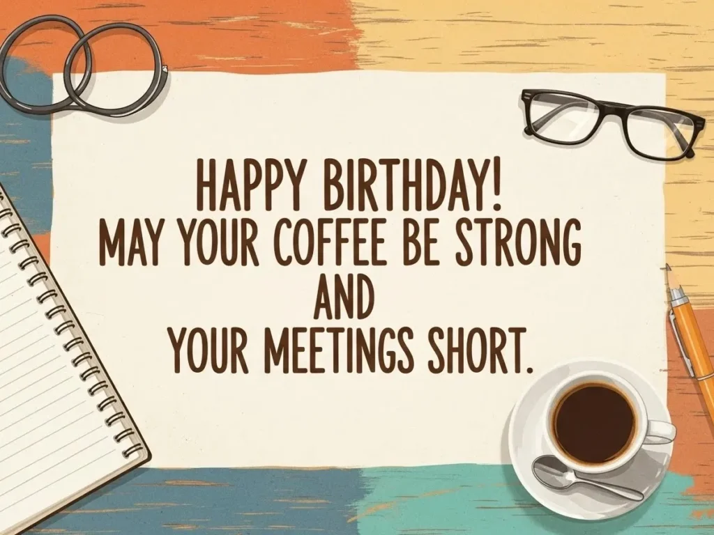Funny Birthday Card Messages for Boss