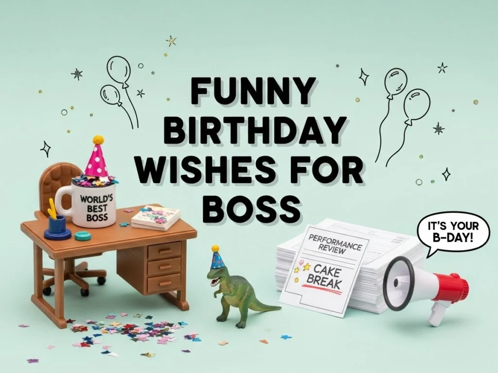 Funny Birthday Wishes for Boss