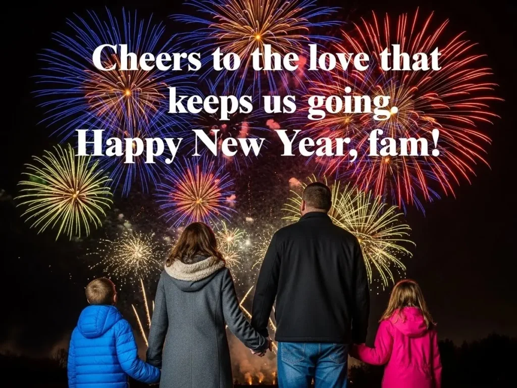 Happy New Year Wishes for Family