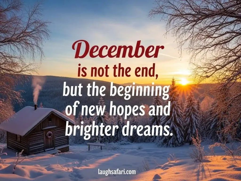 Inspirational December Quotes