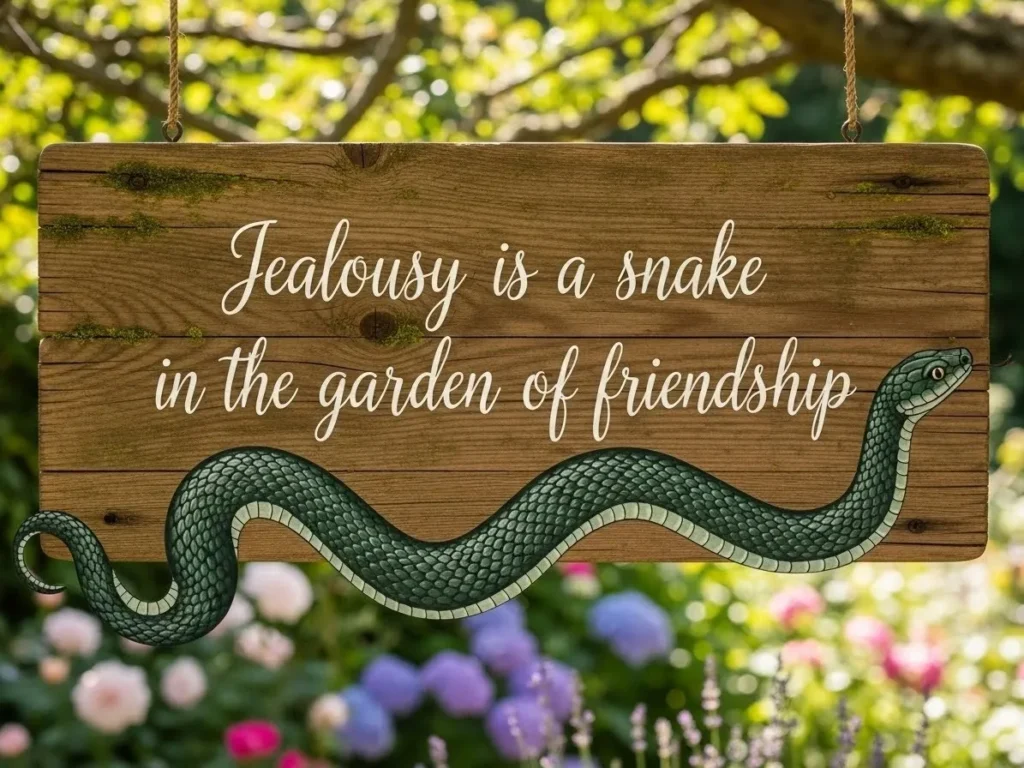 Jealousy and Friendship Quotes