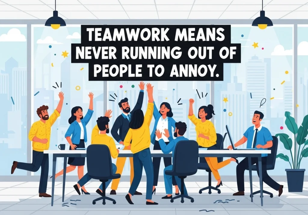 Funny Motivational Quotes for Teamwork