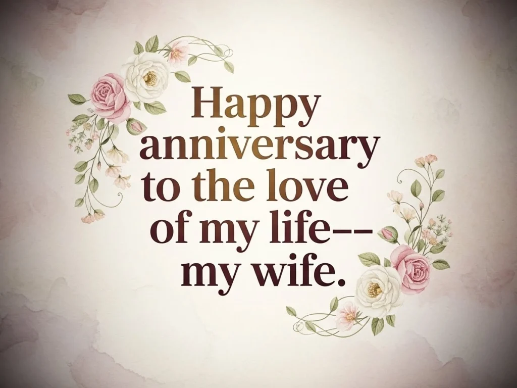 Anniversary Quotes for Wife