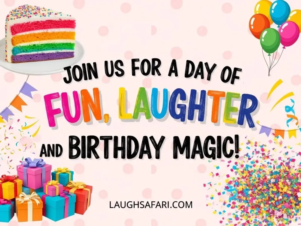 Birthday Party Invitation Wording