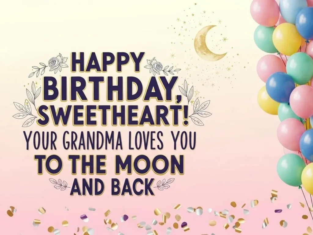 Birthday Wishes for Granddaughter from Grandma