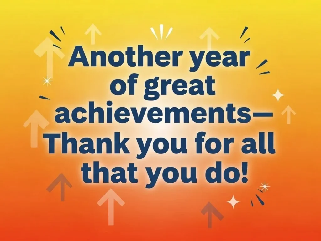 Business Anniversary Wishes for Employees