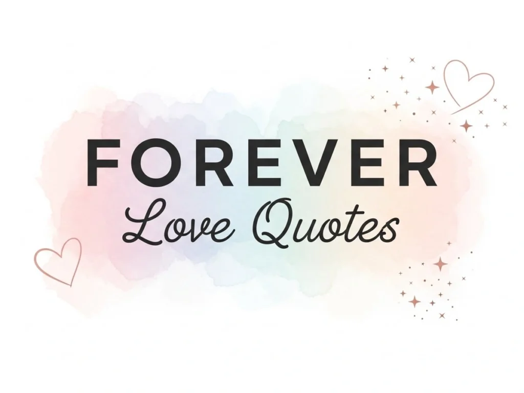 Forever Love Quotes