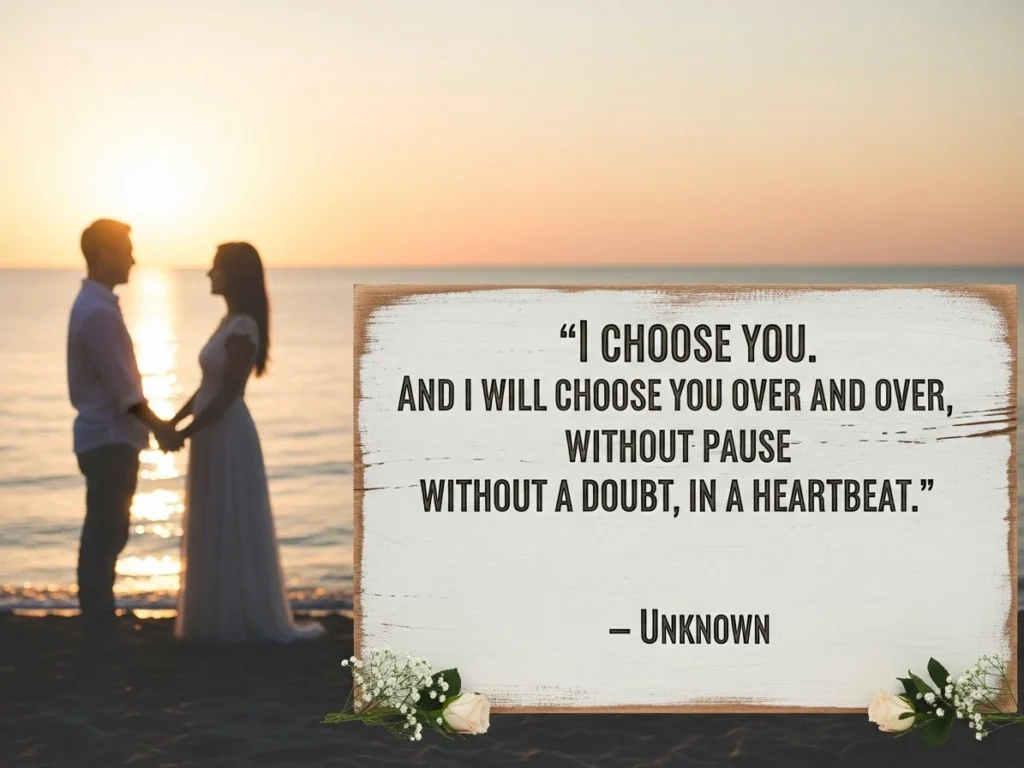Forever Love Quotes for Wedding Vows