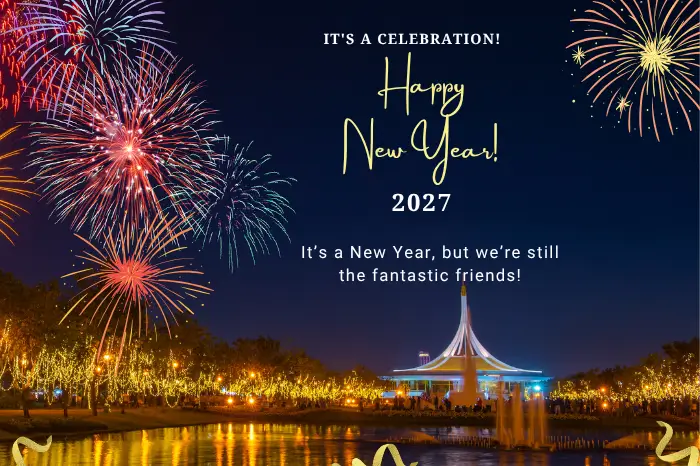 Funny New Year Wishes for Friends