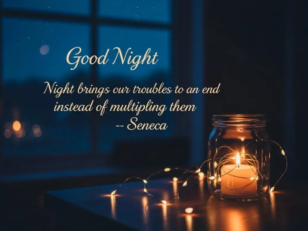 Peaceful Good Night Love Quotes