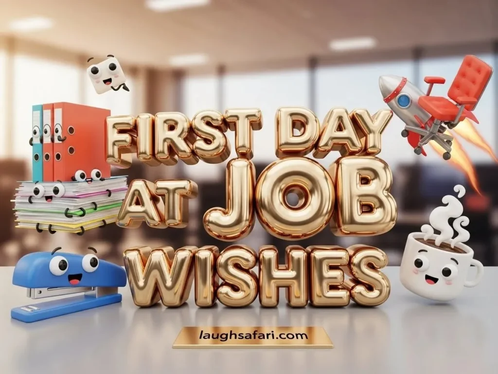 first day at job wishes