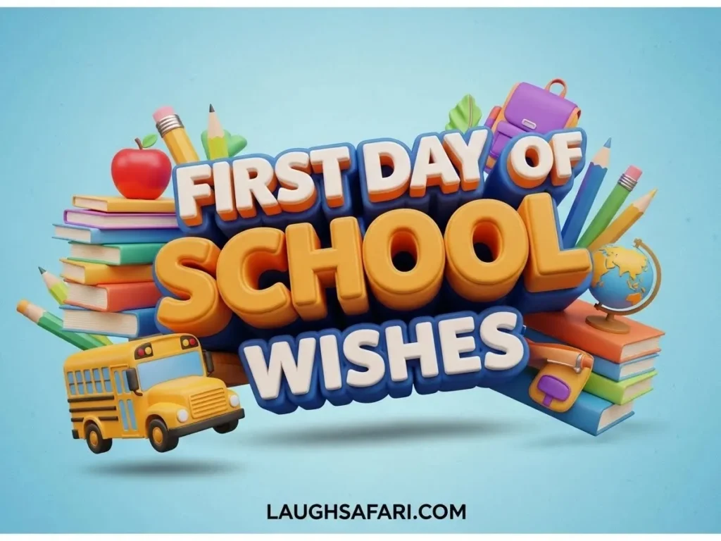 first day of school wishes