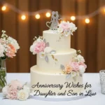 Anniversary Wishes for Daughter and Son in Law