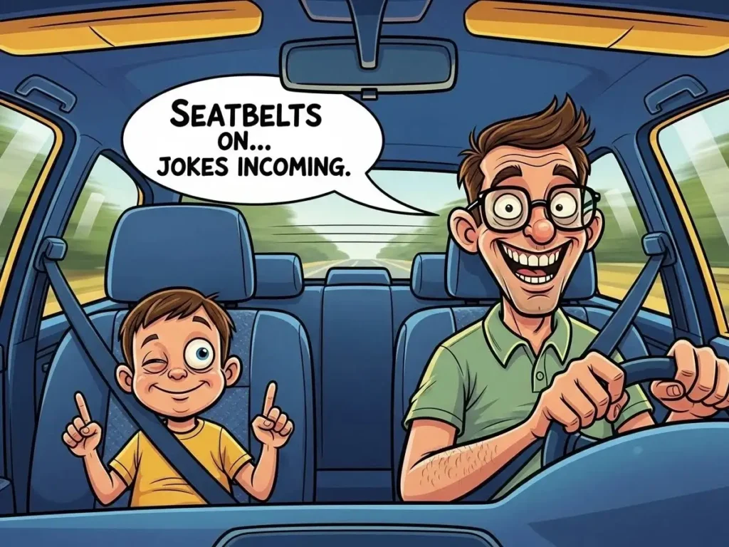 Cheesy Dad Jokes for Car Rides