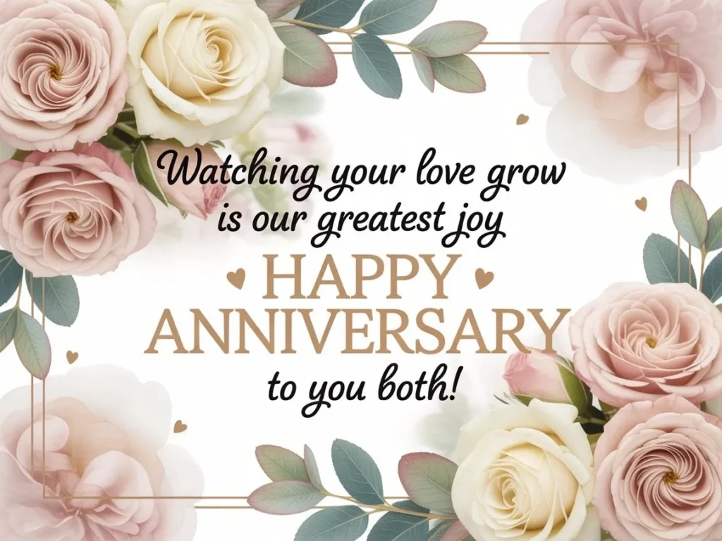 Heartfelt Anniversary Wishes for Daughter and Son in Law