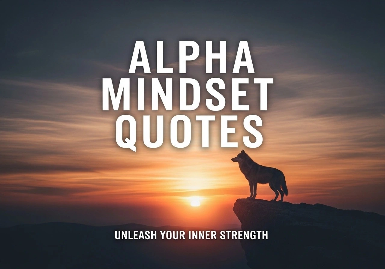 45+ Alpha Mindset Quotes to Be a Better Version of Yourself