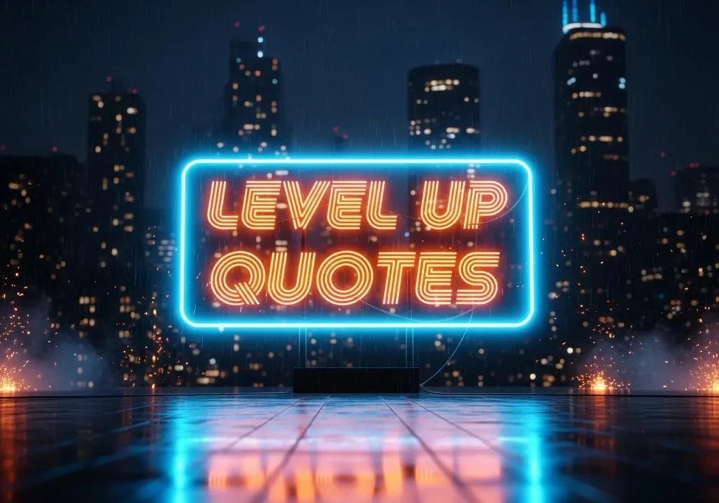 Level Up Quotes