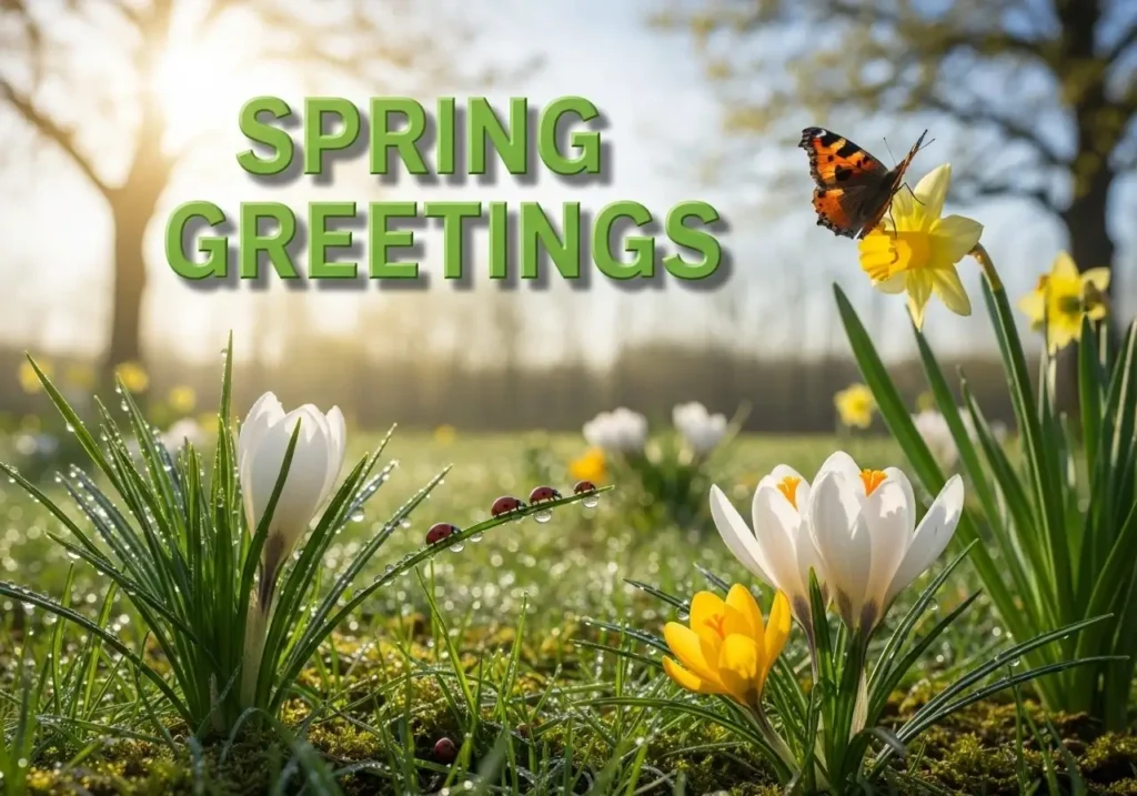 spring greetings