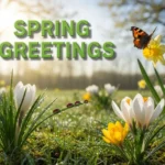 spring greetings