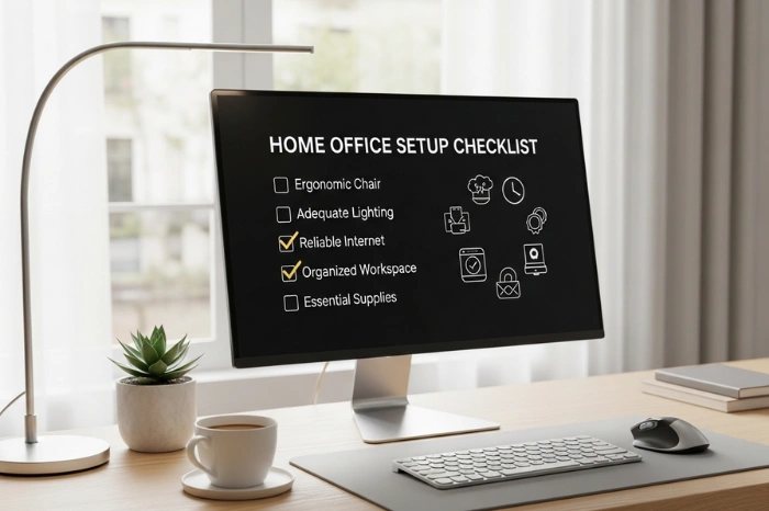 Home Office Setup Checklist