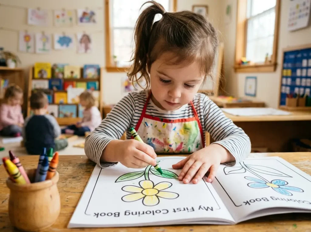 How Coloring Pages Support Child Development